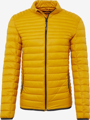 INDICODE JEANSPrijelazna jakna 'Amare' - žuta boja: prednji dio