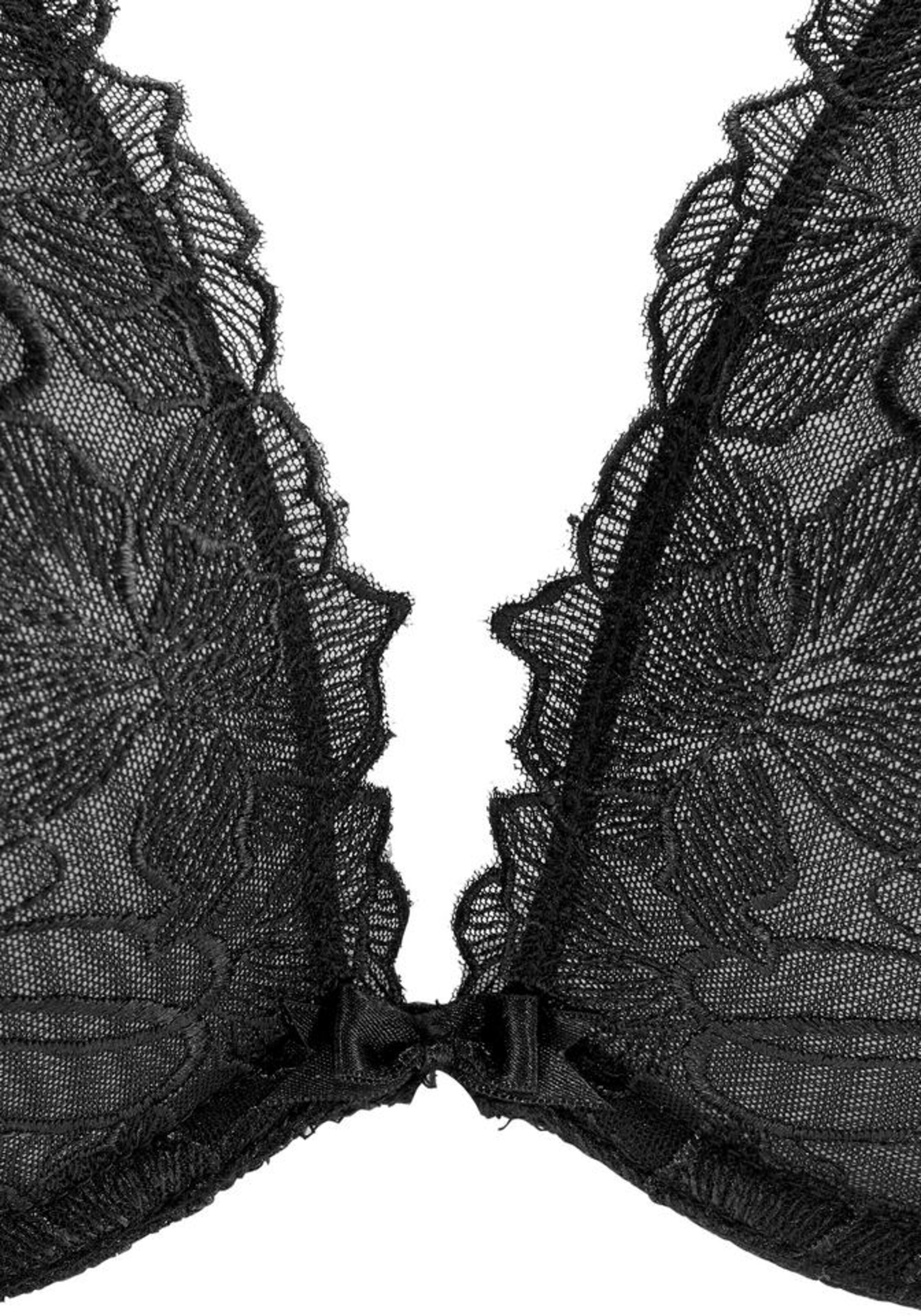 melns LASCANA T-krekla Krūšturis