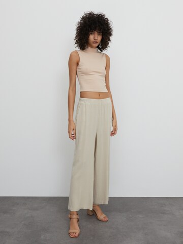 EDITED Wide Leg Culotte 'Nona' in Beige
