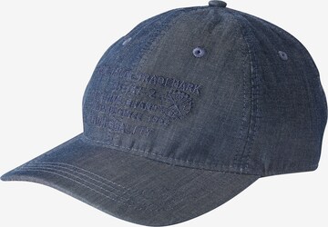 TOM TAILOR Baseball-Cap in Blau: predná strana