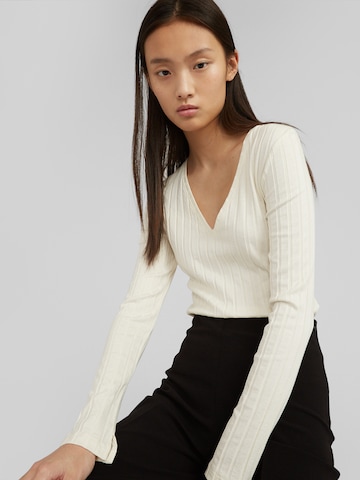 EDITEDWide Leg/ Široke nogavice Hlače 'Kelly' - crna boja