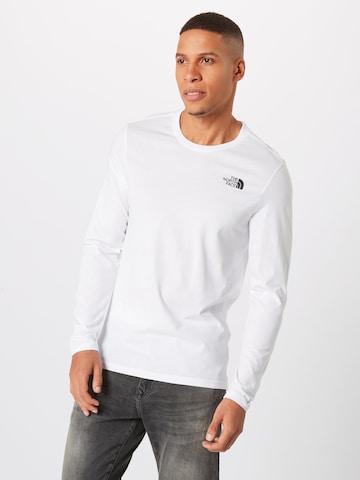 T-Shirt 'Easy' THE NORTH FACE en blanc : devant