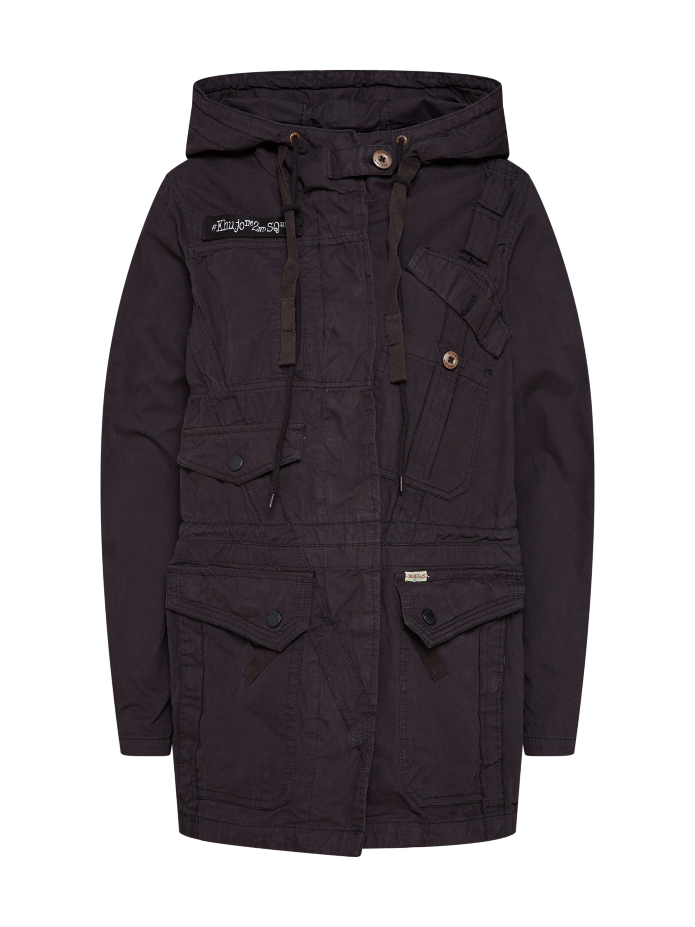 khujo - Tussenjas 'WIDAD' in de kleur Zwart