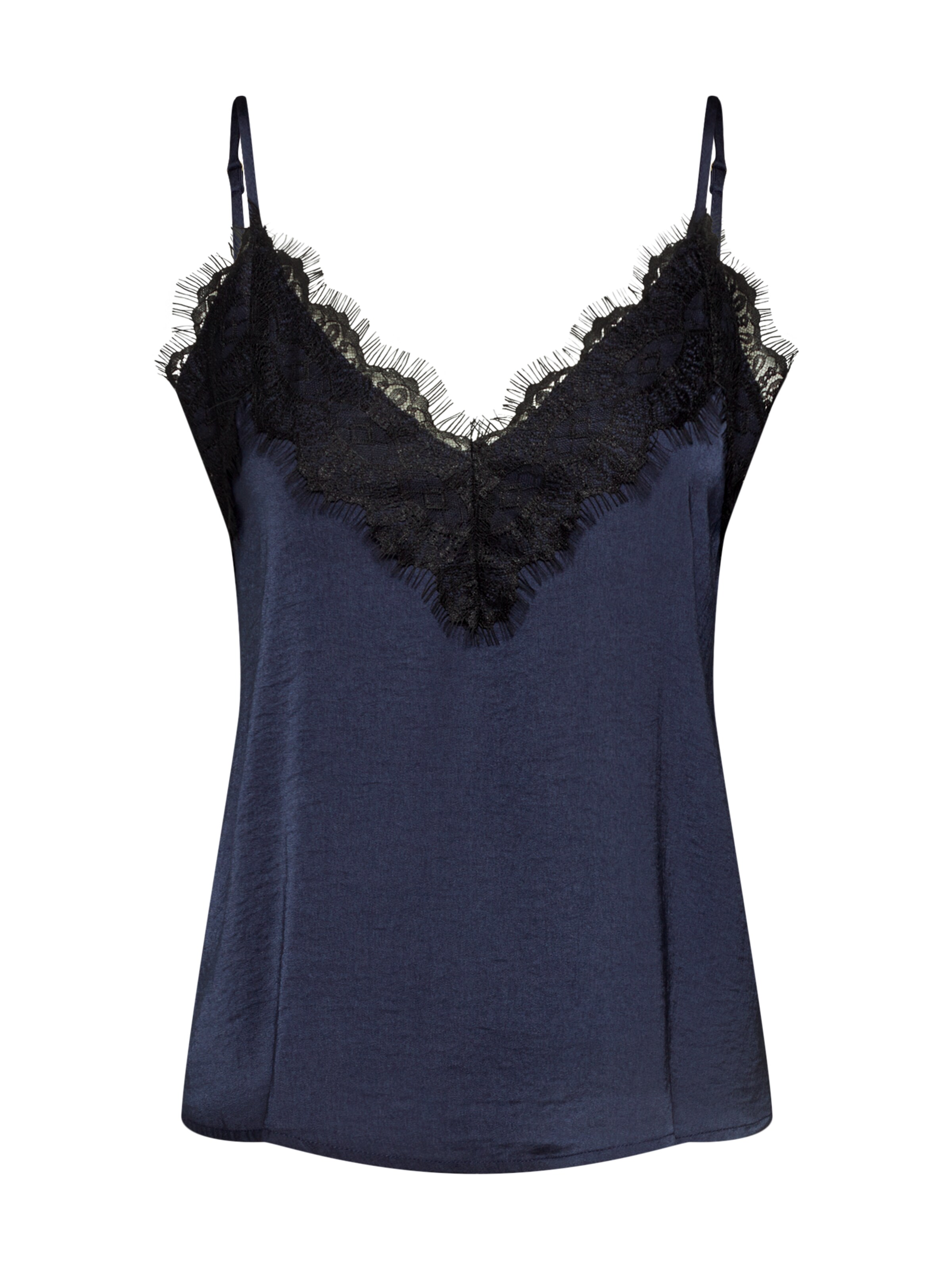 ONLY - Blouse 'onlREGINA SINGLET WVN' in de kleur Blauw