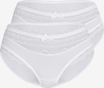 sassa Panty 'FANCY LACE' in White: front