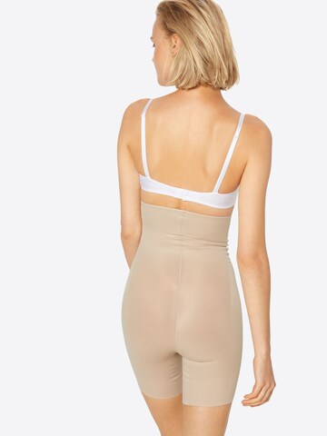 Pantalon modelant Chantelle en beige : derrière