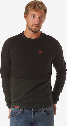 Lakeville Mountain Sweatshirt 'Dale' in Grün: predná strana