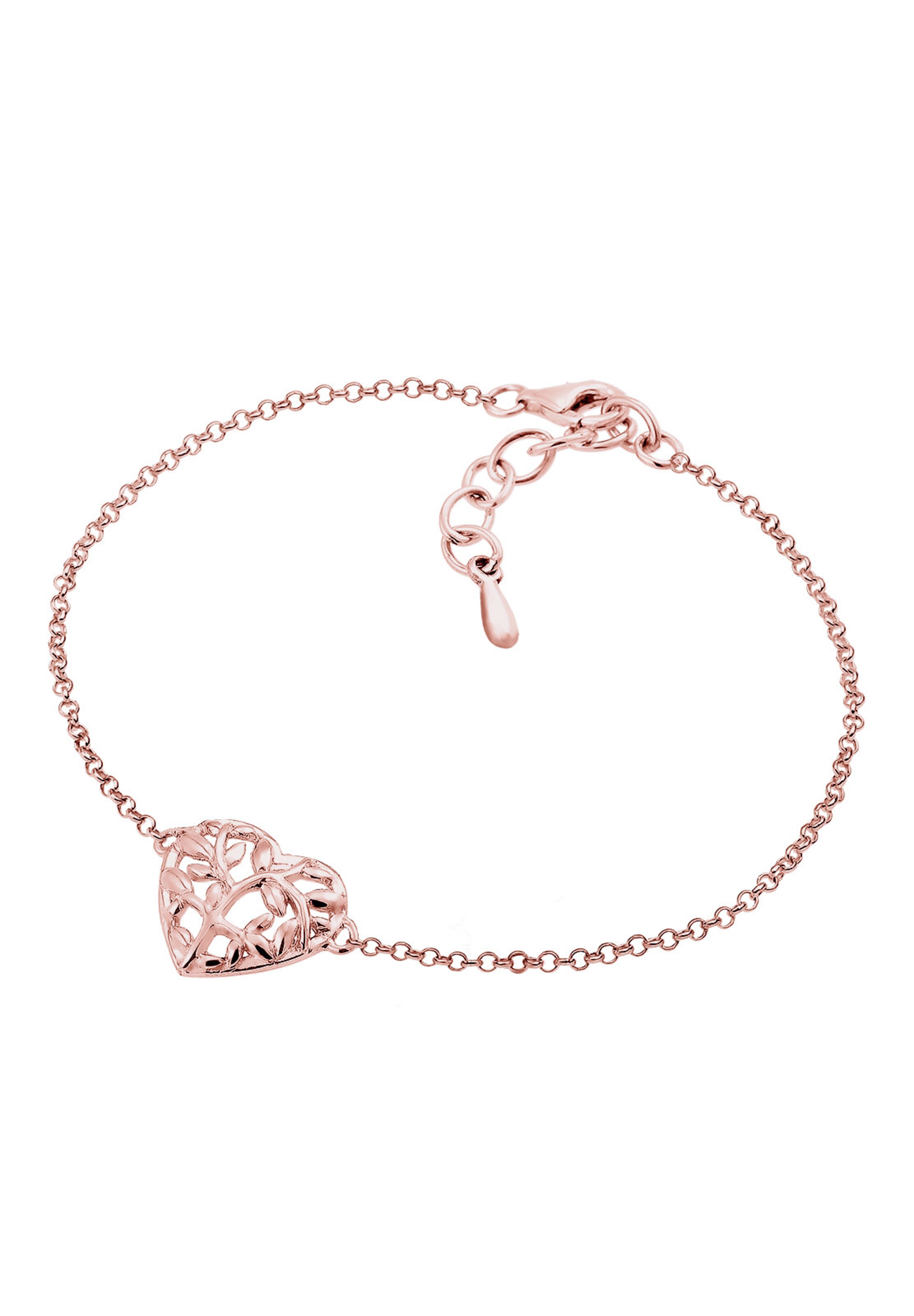 Bracelet 'Herz, Lebensbaum' ELLI en or