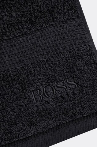 BOSS Home Badetuch 'Loft' in Schwarz