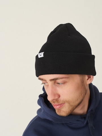 Cleptomanicx Beanie 'Wind' in Schwarz