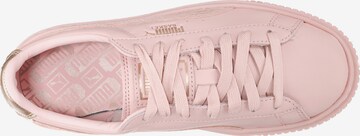PUMA Sneakers laag 'Basket Platform Eu' in Roze