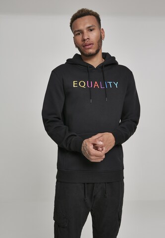 Mister Tee Sweatshirt 'Equality' in Schwarz: predná strana