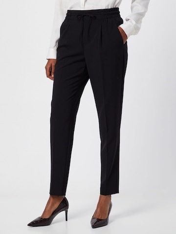 Freequent Regular Pleat-front trousers 'FQLIZY-PA' in Black: front