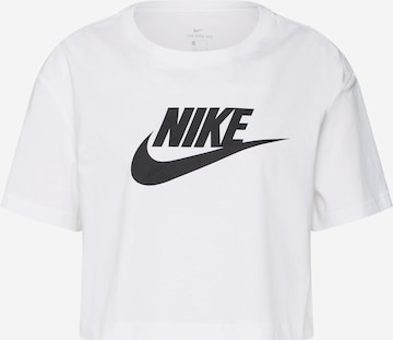 Nike Sportswear T-shirt i vit: framsida