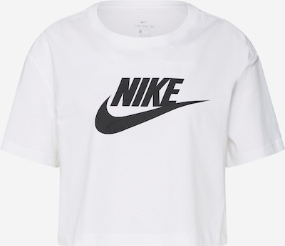 Nike Sportswear T-shirt en noir / blanc, Vue avec produit