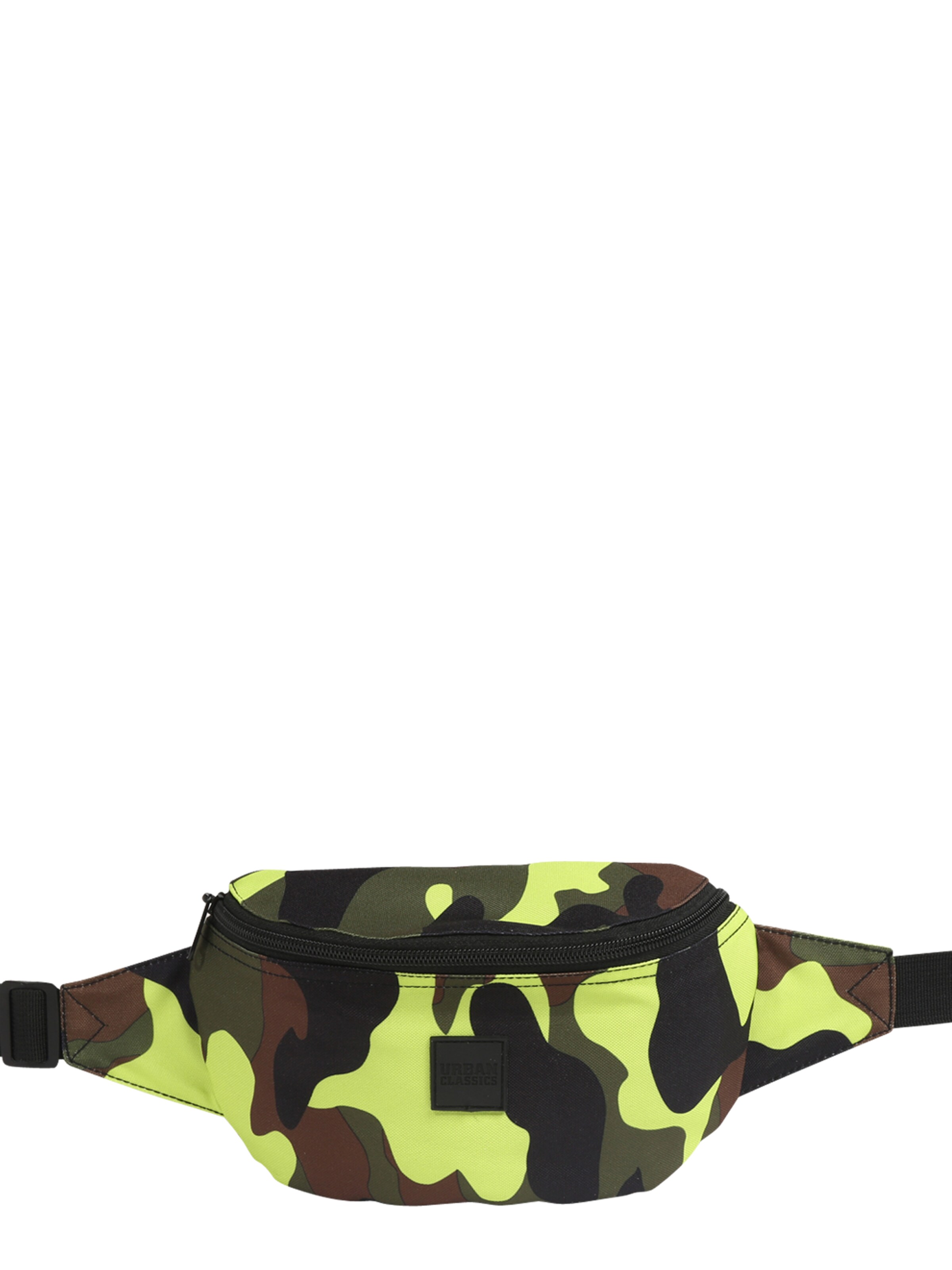 Urban Classics Ledvinka 'Camo Hip Bag' – zelená: přední strana