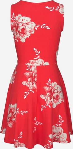 BEACH TIME Summer Dress in Red