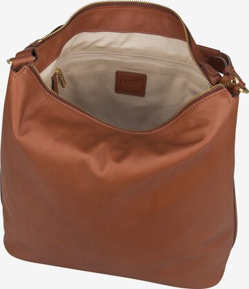 BREE Schultertasche 'Stockholm 5' in Braun