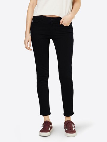 GUESS Skinny Jeans 'Curve X' in Zwart: voorkant