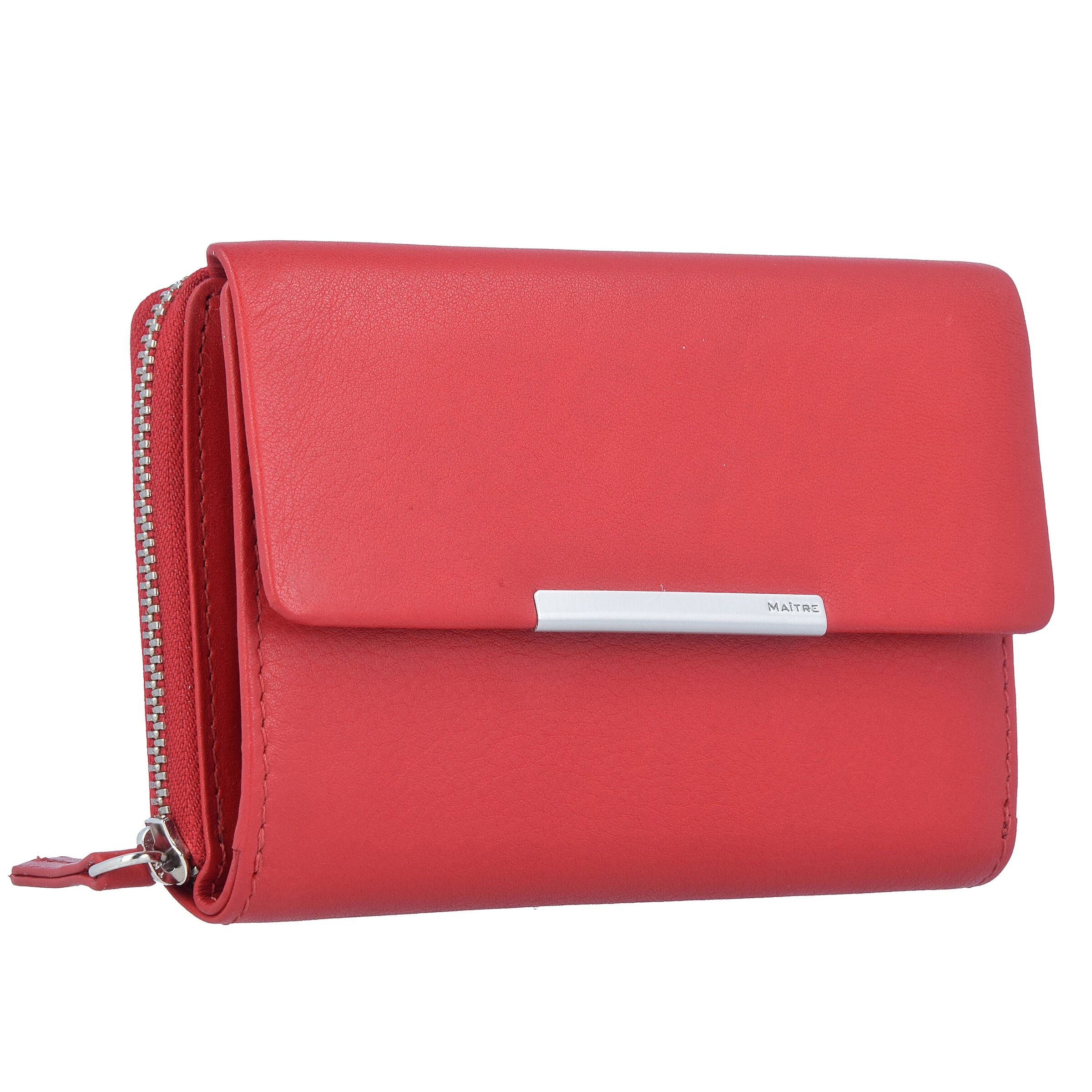 Portamonete 'Belg Dagrete' di Maître in rosso