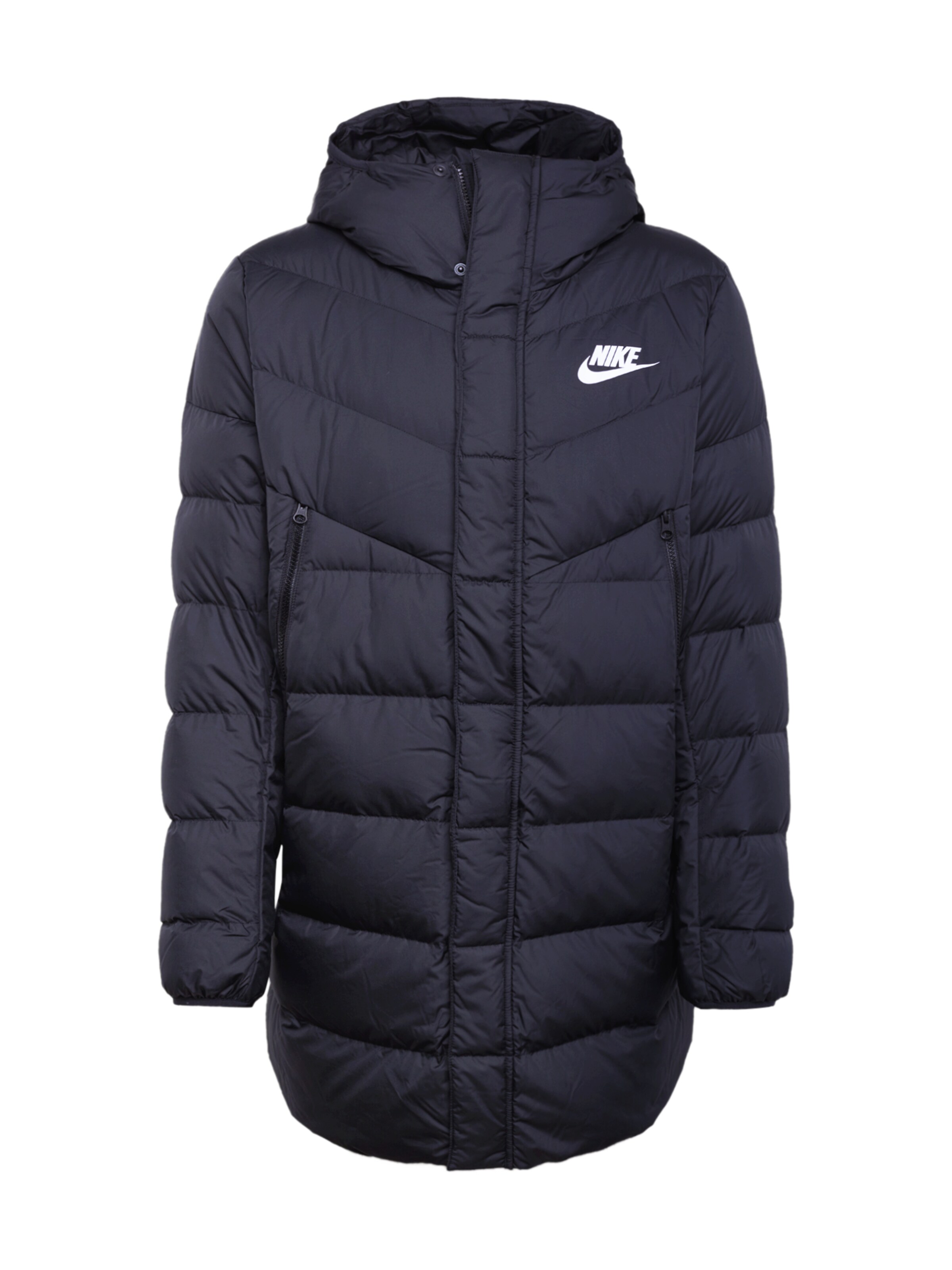 Nike Sportswear - Winterjas 'Windrunner' in de kleur Zwart
