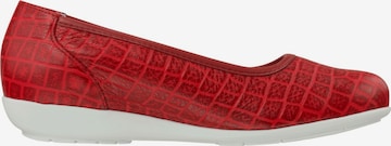 Natural Feet Ballet Flats 'Catharina' in Red