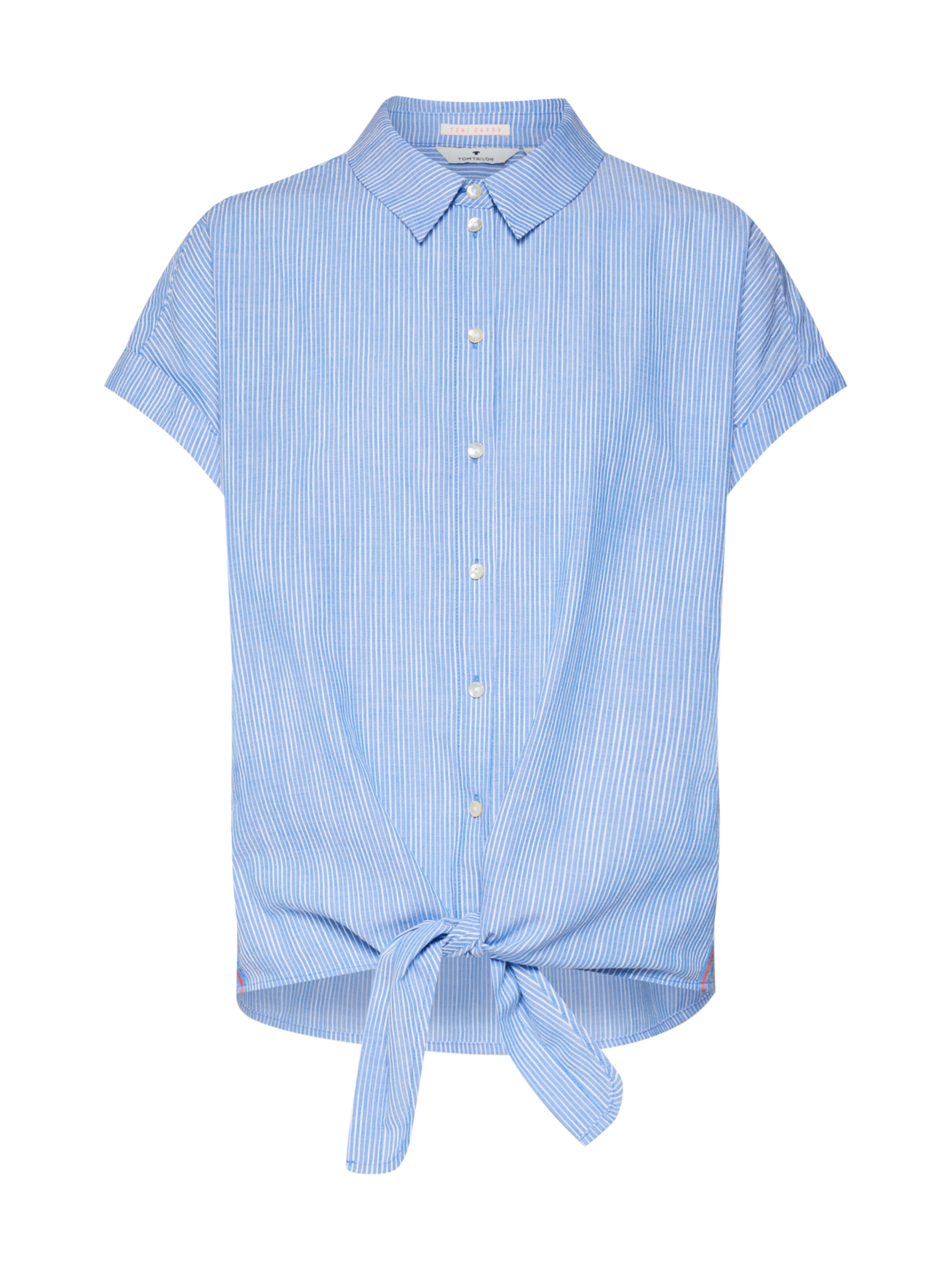 TOM TAILOR - Blouse in de kleur Lichtblauw