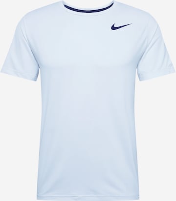 NIKE - Ajuste regular Camiseta funcional en blanco: frente