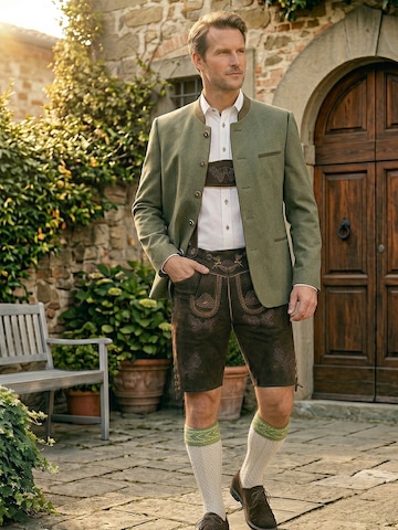 Traditional Green Trachten Guest Look