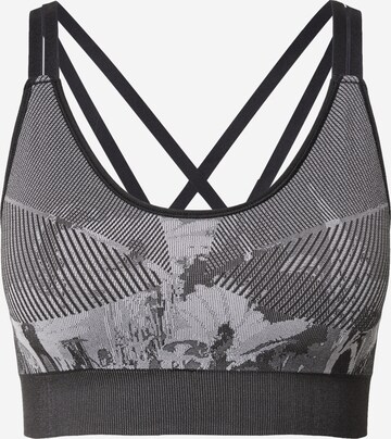 ADIDAS SPORTSWEAR Bustier Sport bh in Zwart: voorkant