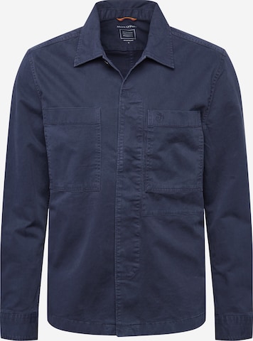 Marc O'Polo Comfort fit Button Up Shirt in Blue: front