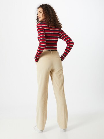 Pepe Jeans Flared Trousers 'Isa' in Beige