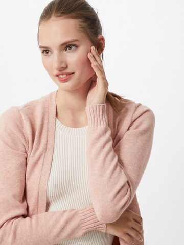 VILA Knit cardigan 'Ril' in Pink