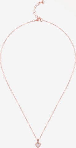 Ted Baker Necklace 'HANNELA: CRYSTAL HEART PENDANT' in Pink: front