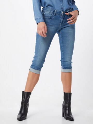 FREEMAN T. PORTER Slimfit Jeans 'Kamelia' in Blau: Vorderseite