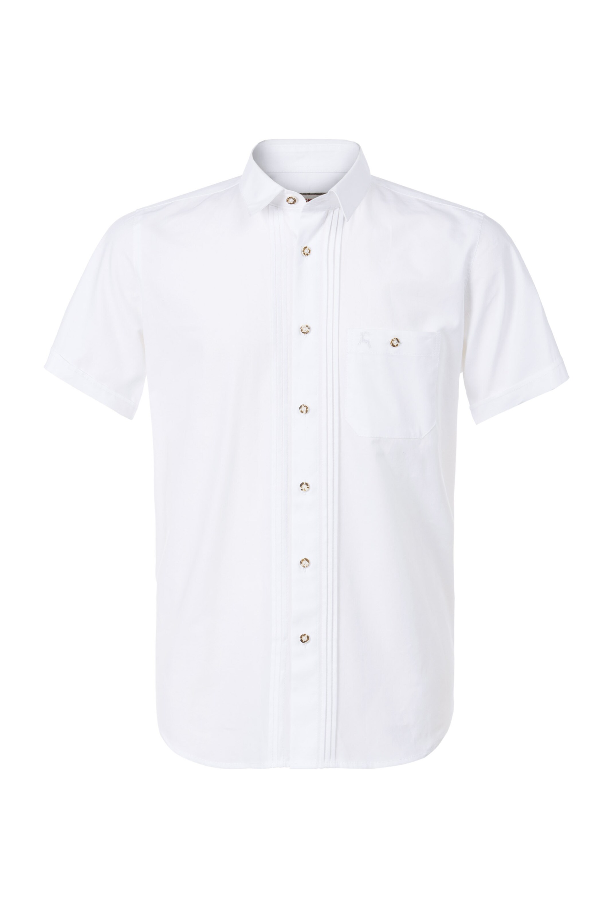 STOCKERPOINT Regular Fit Hemd 'Bodo' in Weiß: Vorderseite