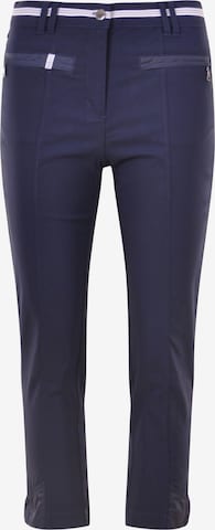 Navigazione Pleated Pants in Blue: front