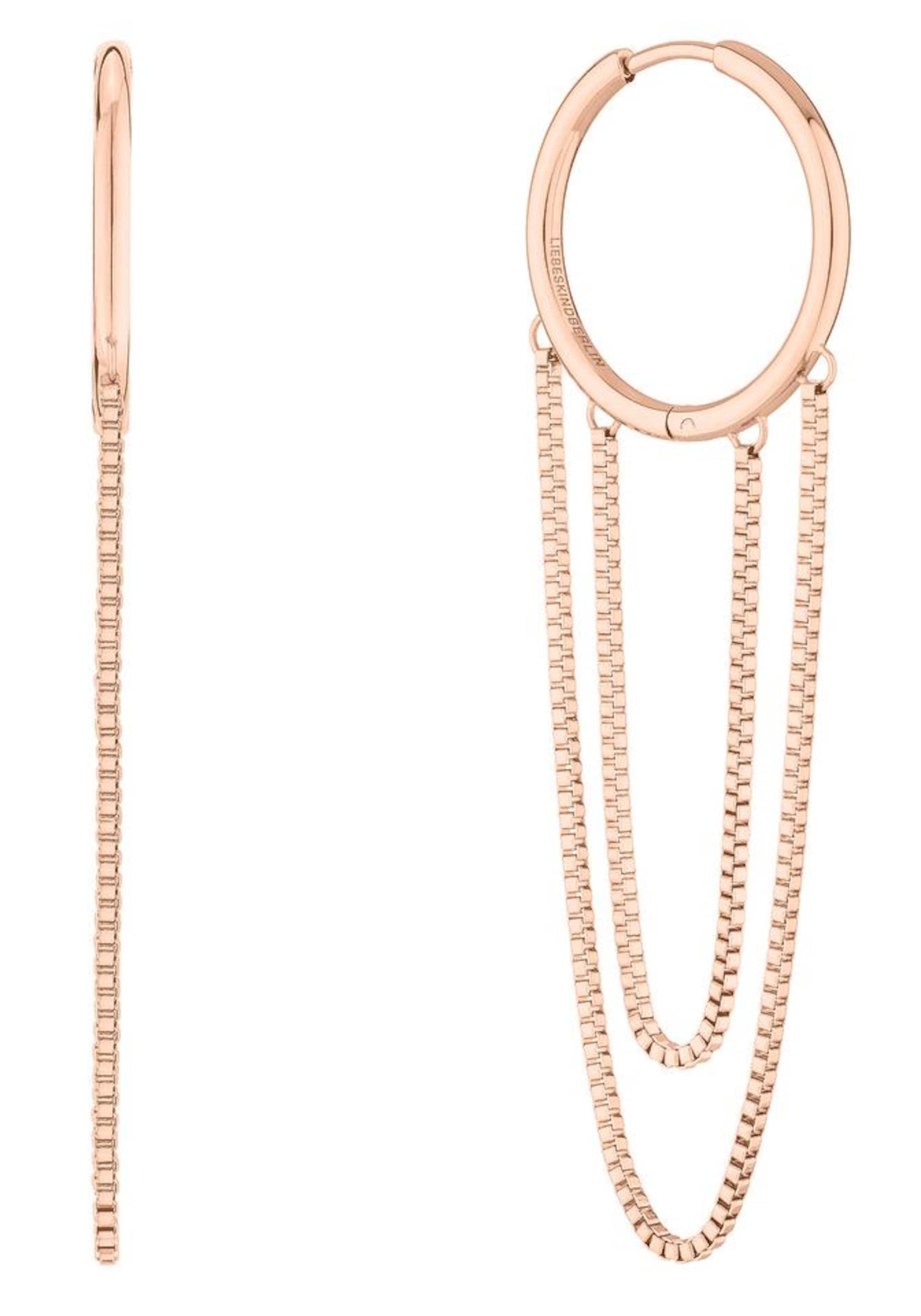 Liebeskind Berlin Oorbellen in Goud: voorkant