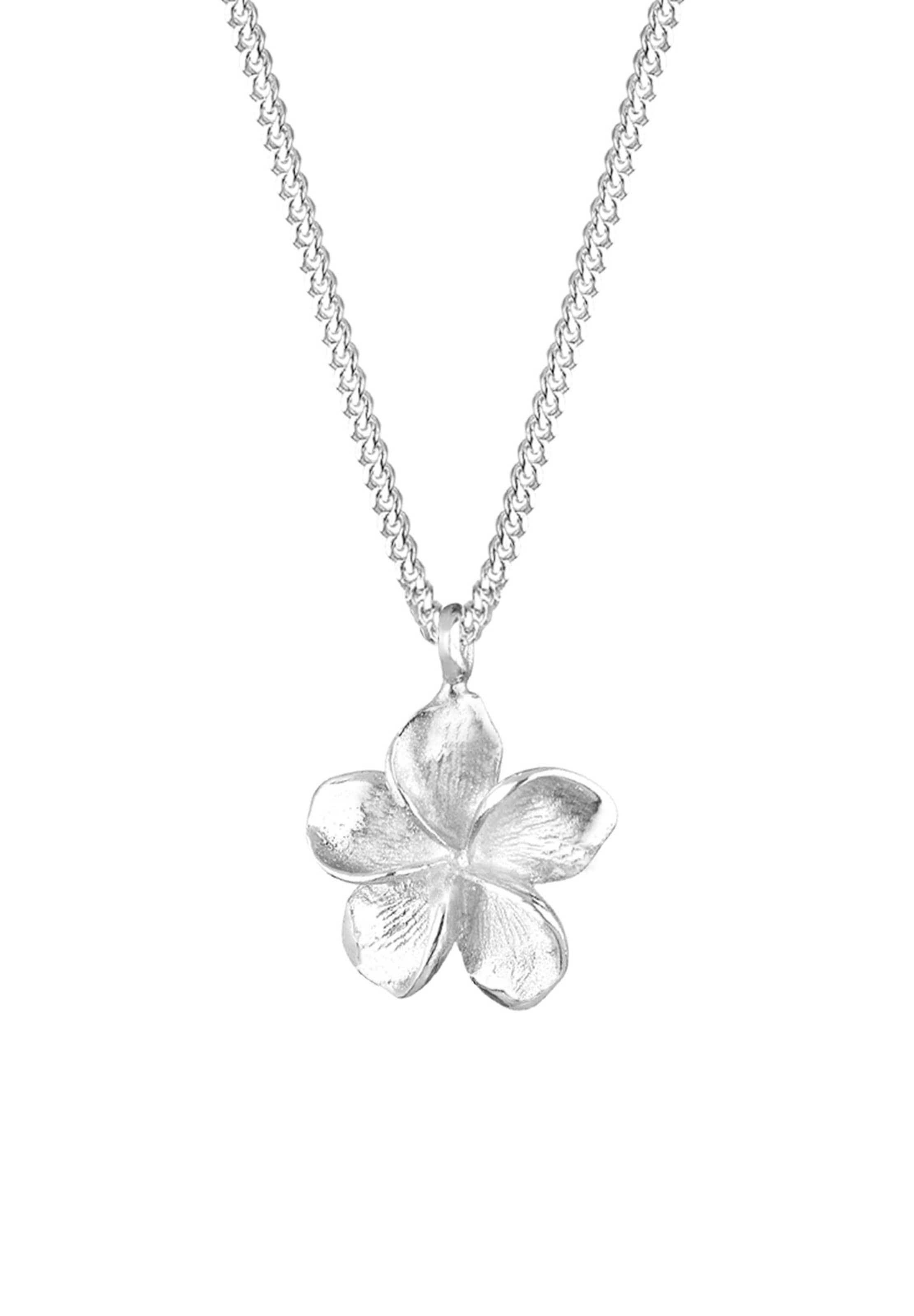 Chaîne 'Frangipani Blüte' ELLI en argent