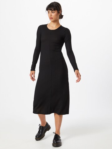 Gina Tricot Knitted dress 'Yolanda' in Black