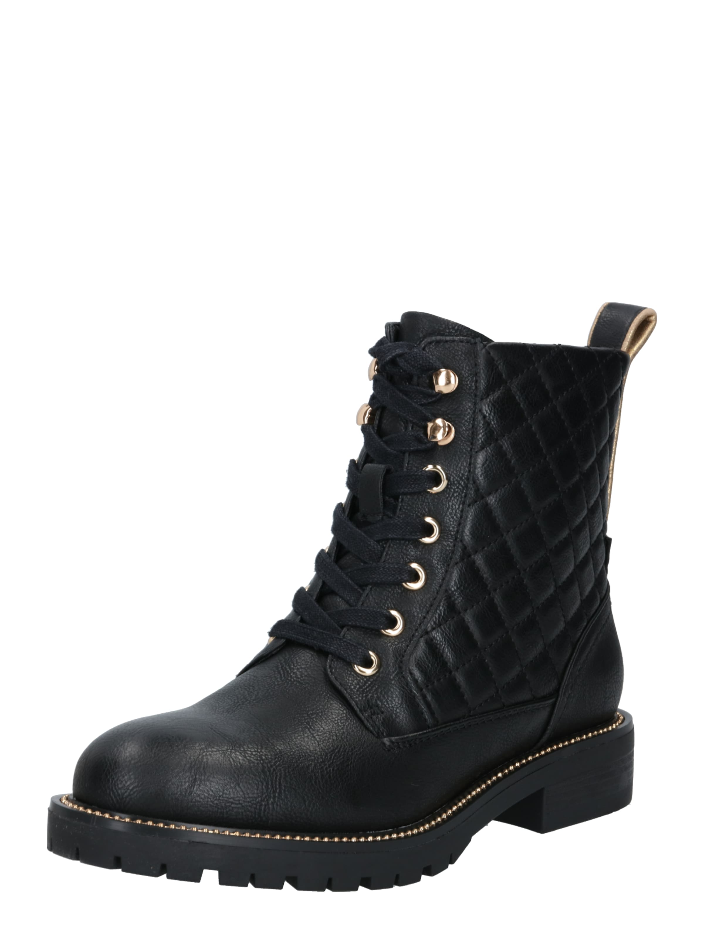 Stivaletto stringato 'Jamie' di ABOUT YOU in nero: frontale