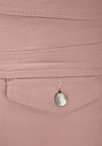 LASCANA Normalny krój Spodnie w kolorze różowy