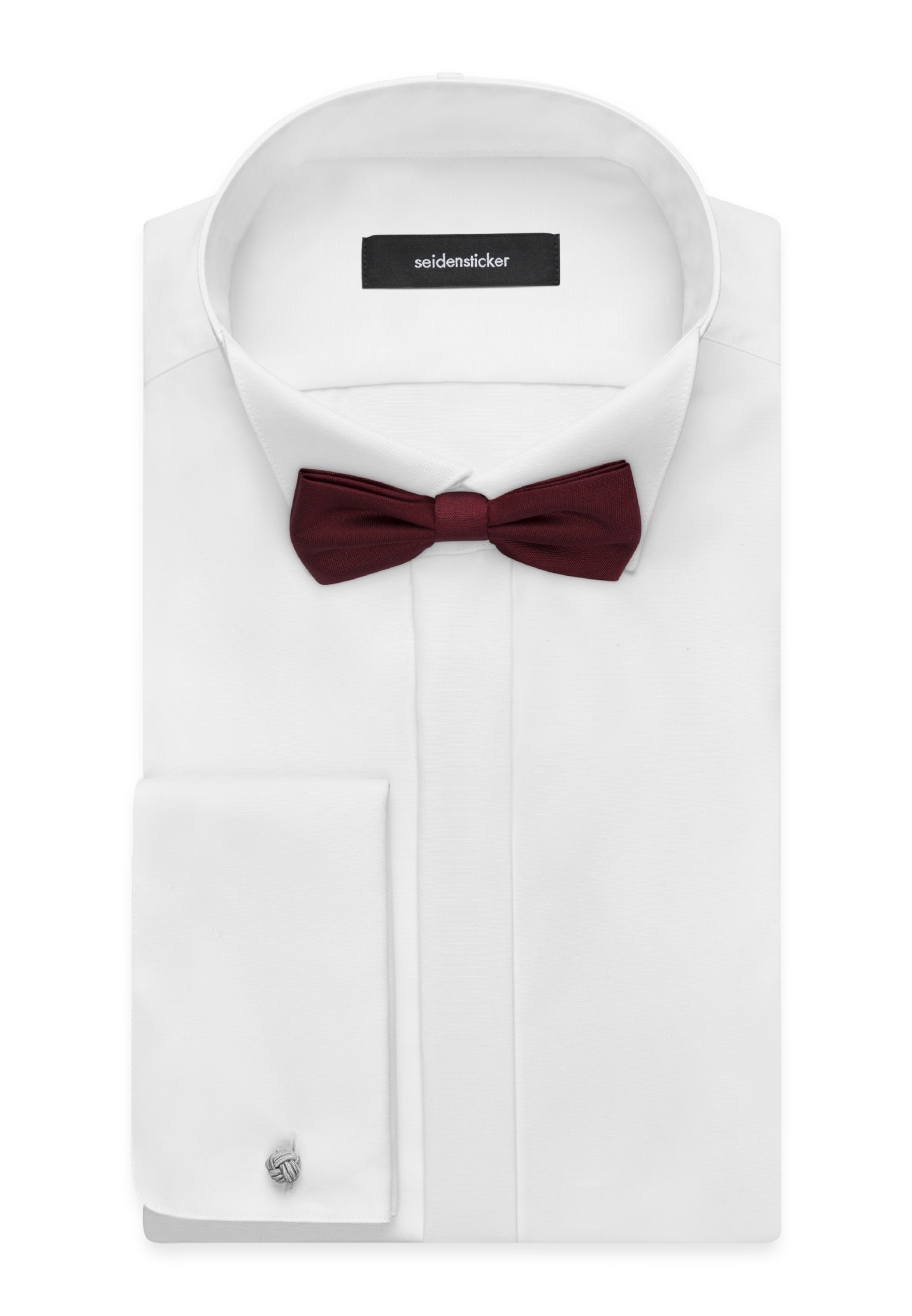 SEIDENSTICKER Bow tie 'Schwarze Rose ' in Red
