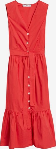 MANGO Summer Dress in Red: front