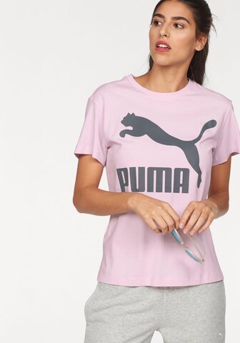 PUMA T-Shirt in Lila