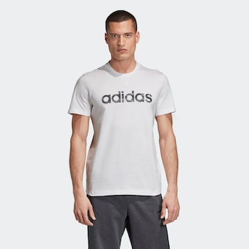 ADIDAS PERFORMANCE - Camiseta funcional en blanco: frente