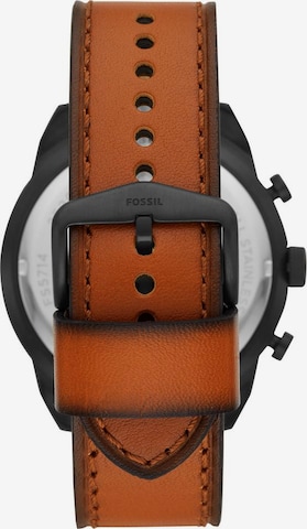 FOSSIL Zegarek analogowy 'Bronson' w kolorze brązowy
