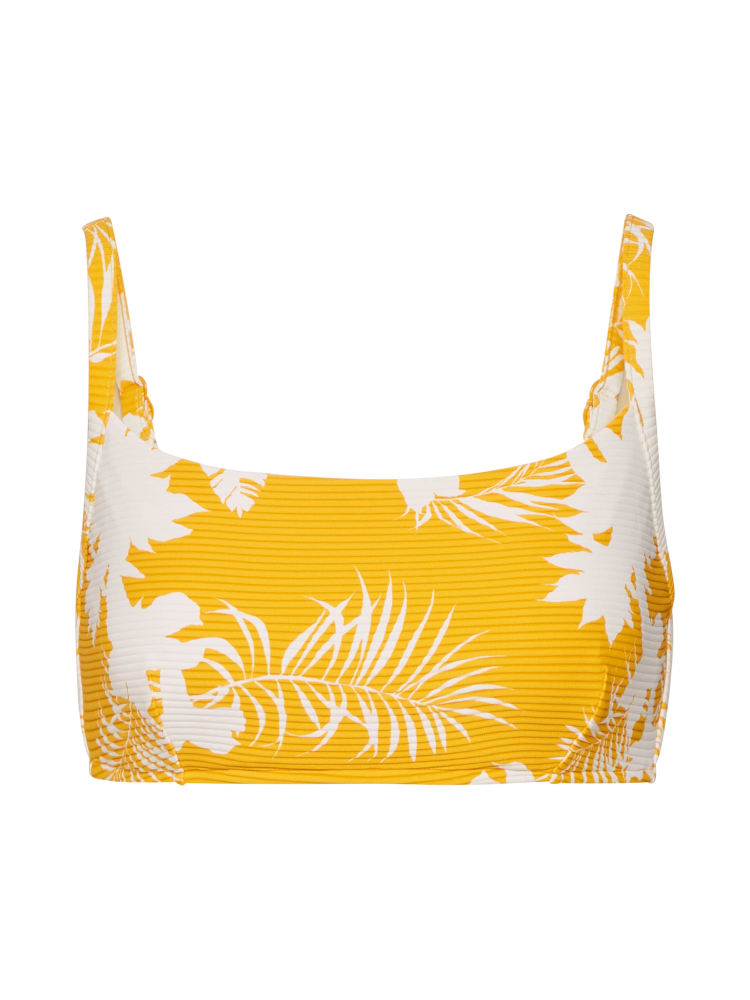 Seafolly Regular Горнище на бански в жълто: отпред