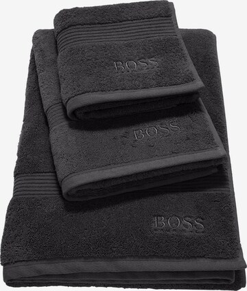 BOSS Home Duschtuch 'Loft' in Schwarz