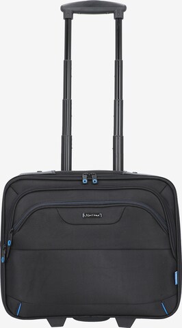 Trolley di Lightpak in nero: frontale